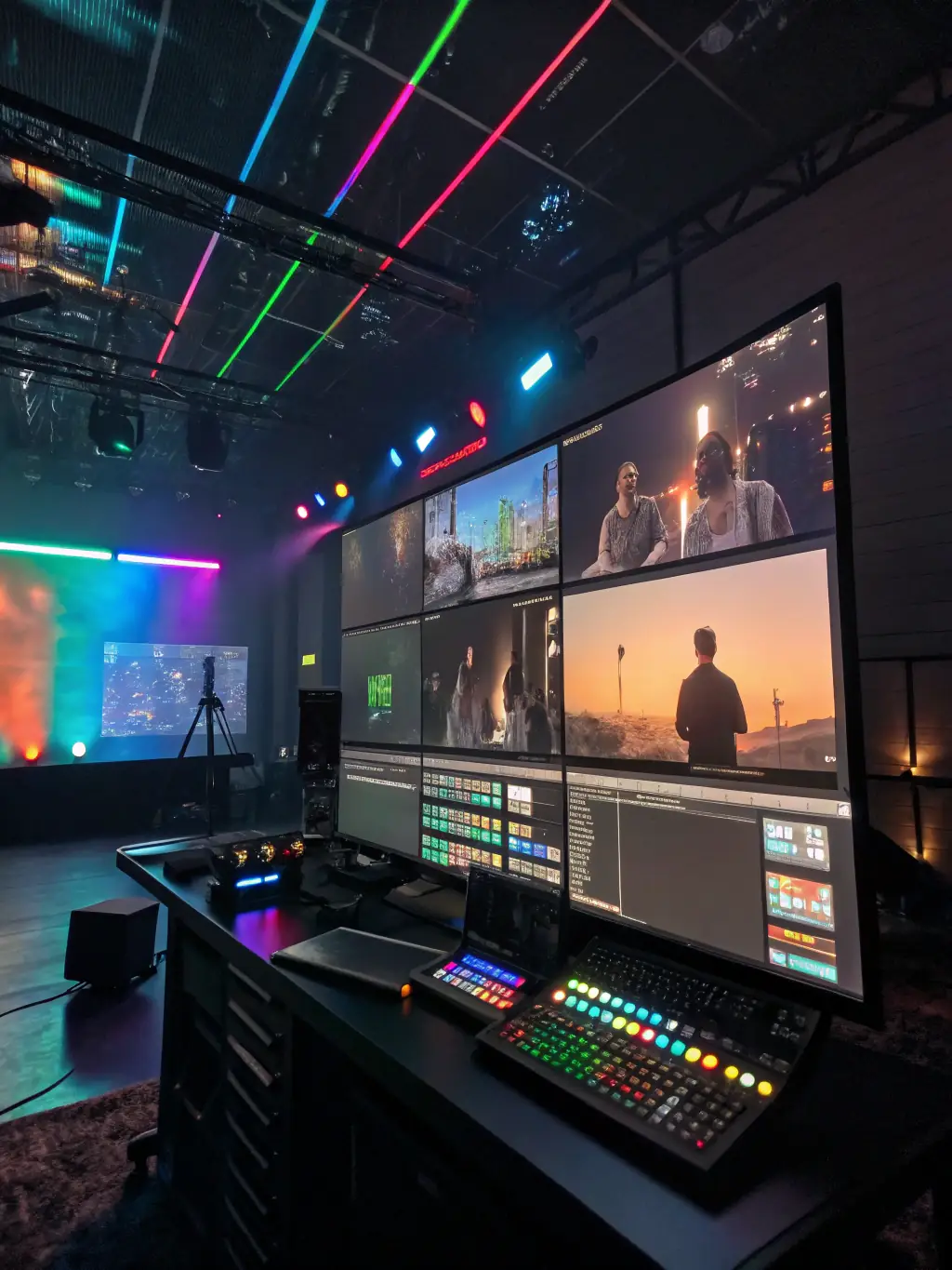 A dynamic video reel showcasing a compilation of short, engaging video clips created by Flycage for various clients, highlighting different styles and platforms, such as TikTok, Instagram Reels, and YouTube Shorts.